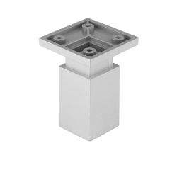 Nábytková nožička FP003, 33x33 mm, šedá RAL 9006