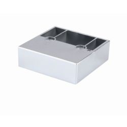 Nábytková nožička FP004, 60x60x20 mm, lesklý chrom