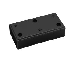 Nábytková nožička FP001, černá matná