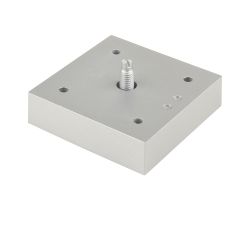 Nábytková nožička FP002, 75x75 mm, šedá RAL 9006