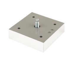 Nábytková nožička FP002, 75x75 mm, lesklý chrom