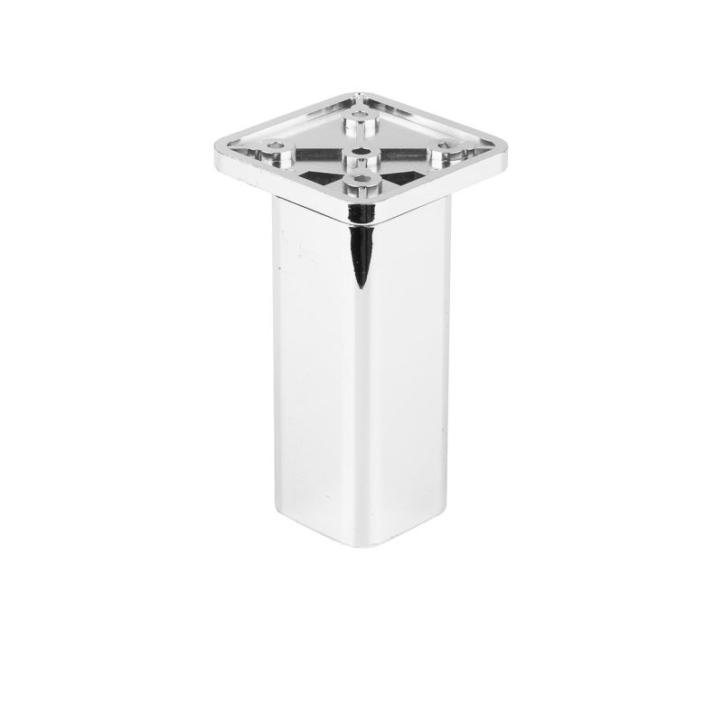 Nábytková nožička FP005, 38x38 mm, lesklý chrom