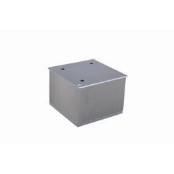 Nábytková nožička FA013, imitace nerez