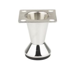 Nábytková nožička FS002, lesklý chrom