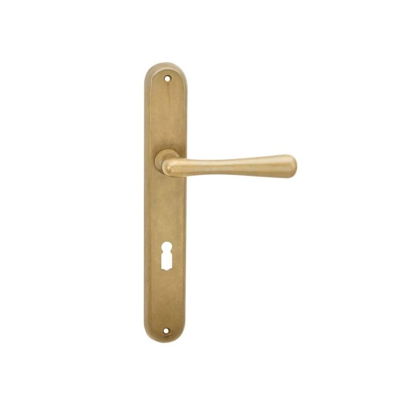 klika ELEGANT - mosazz, broušený bronz