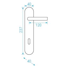 klika ELEMENT - satin nikl