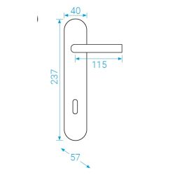 klika ORION - satin nikl