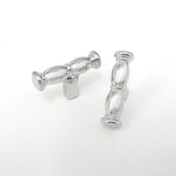 knopek Accademia, lesklý chrom