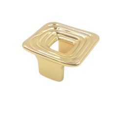 madlo Oasi S, čtvercové, pozlacené