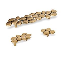 knopek Stone, starozlatá