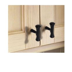 knopek Etruria, černá matná