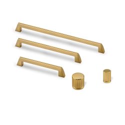 madlo Grooves, zlatá broušená