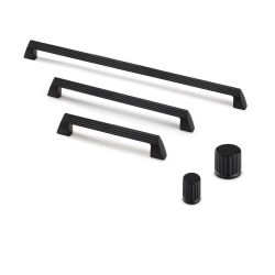 madlo Grooves, černá matná