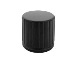 knopek Grooves M, černá matná