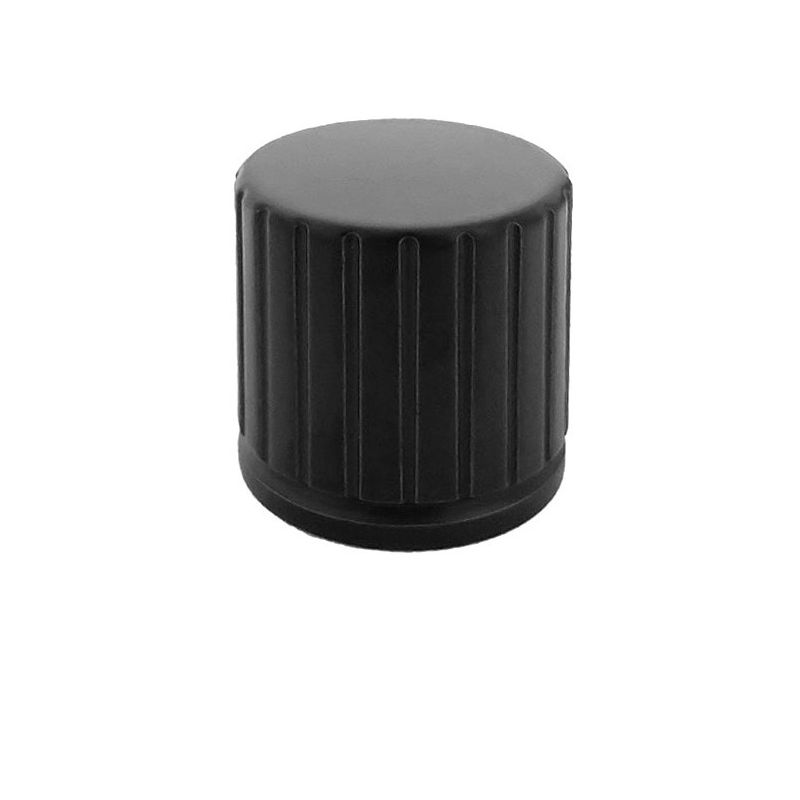 knopek Grooves M, černá matná