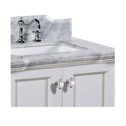 knopek Dioniso S s krystalem, lesklý chrom