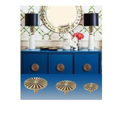 knopek Sole S, starozlatá