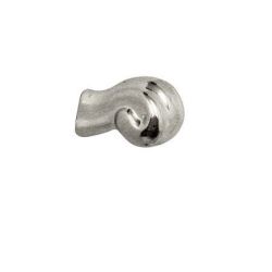 knopek Barocca, lesklý chrom