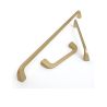 madlo Clip, zlatá broušená