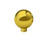 knopek Ball, průměr 28 mm, zlatá lesklá