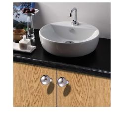 knopek Ball, průměr 18 mm, lesklý chrom