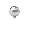 knopek Ball, průměr 24 mm, lesklý chrom