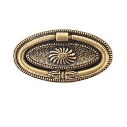 úchytka klepadlo Gorgone M, starozlatá