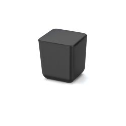 knopek Date M, černá matná