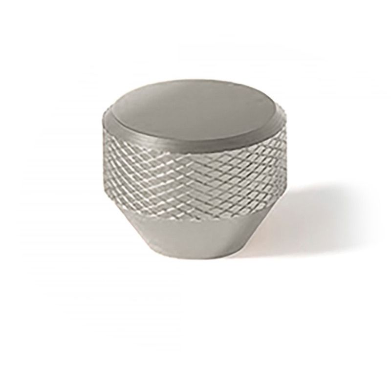 knopek Mesh M, broušený nikl