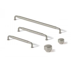 knopek Mesh M, broušený nikl