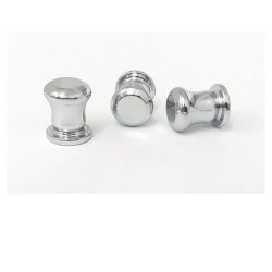 knopek Scacco, průměr 15 mm, lesklý chrom