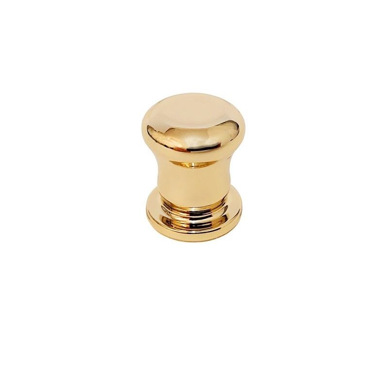 knopek Scacco, průměr 20 mm, zlatá lesklá