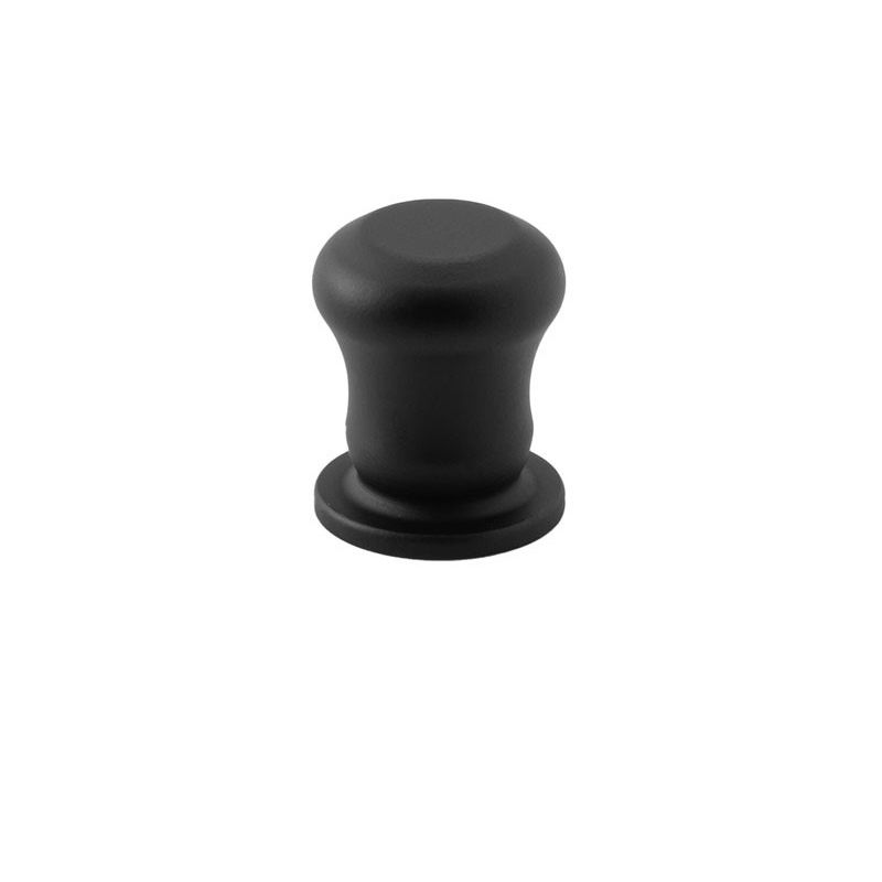 knopek Scacco, průměr 25 mm, černá matná