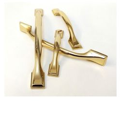 úchytka Sirius, zlatá lesklá