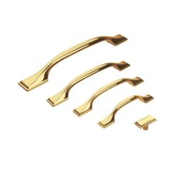 knopek Sirius, zlatá lesklá