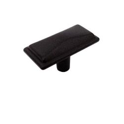 knopek Sirius, černá matná