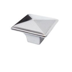 knopek Ennio, lesklý chrom