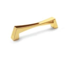 úchytka Caleido, zlatá lesklá