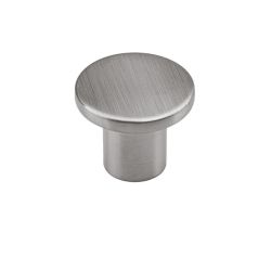 knopek Disc, průměr 28 mm, broušený nikl