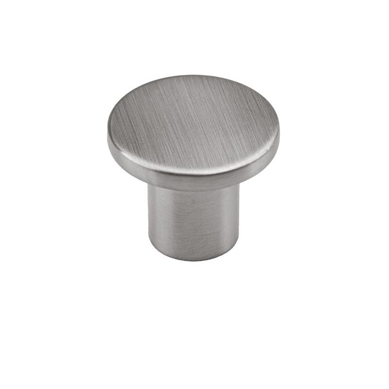 knopek Disc, průměr 28 mm, broušený nikl