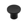 knopek Disc, průměr 33 mm, černá matná