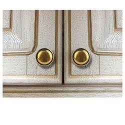 knopka Gino, průměr 25 mm, starozlatá