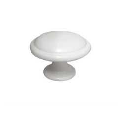 knopka Gino, průměr 30 mm, bílá matná