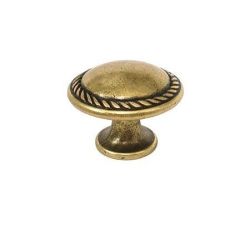 knopka Nereo, průměr 30 mm, starozlatá