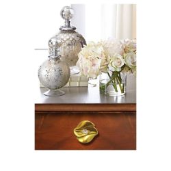 knopek Amelie M, pozlacený