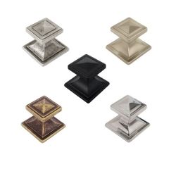 knopek Cosimo, lesklý chrom