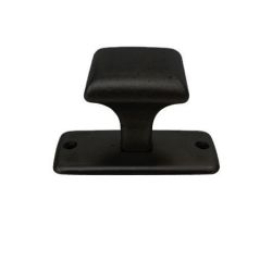 knopka Flut, černá matná