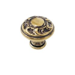 knopka Urago, průměr 30 mm, starozlatá