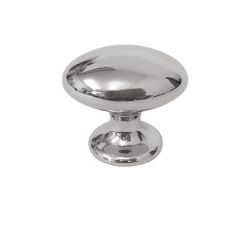 knopek Elipse, lesklý chrom