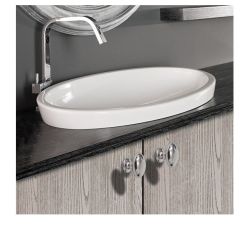 knopek Elipse, lesklý chrom